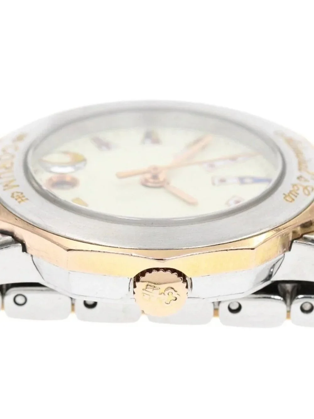 CORUM Admirals cup 39.130.24V585 Date beige Dial Quartz Ladies Watch_966545